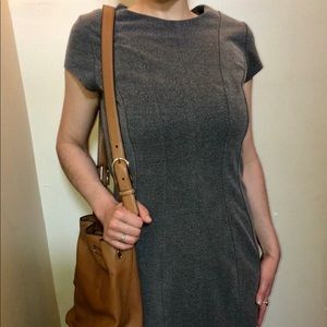 H&M Short Sleeve Gray Dress